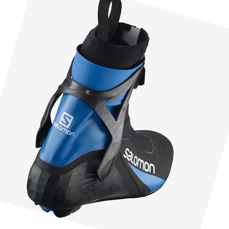 Salomon S/RACE CARBON SKATE PROLINK Síbakancs Férfi Fekete Kék | HU 2741JPQ